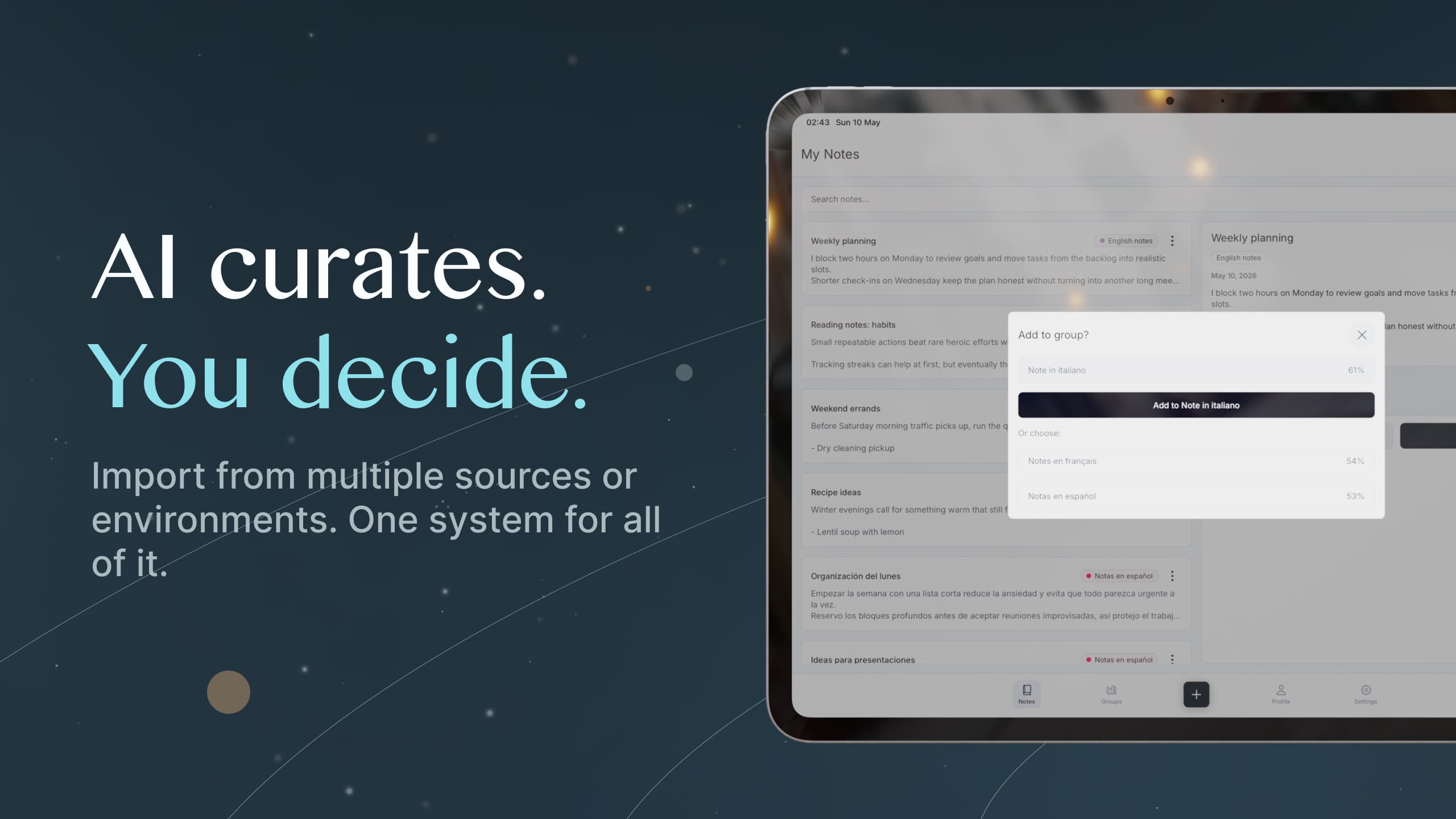 AI Note Taker: Pocket Orbit screenshot 3