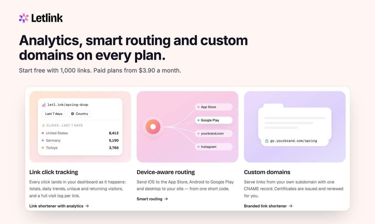 Letlink screenshot 4