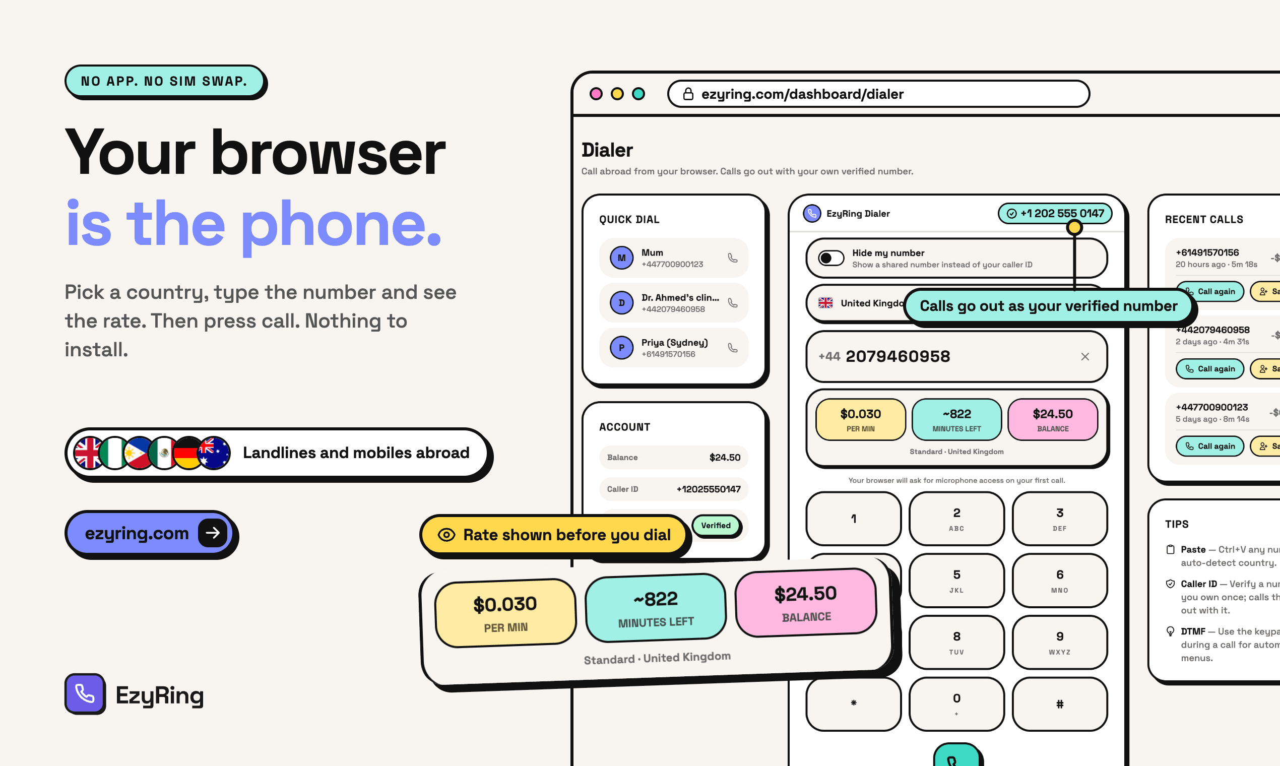 EzyRing screenshot 2