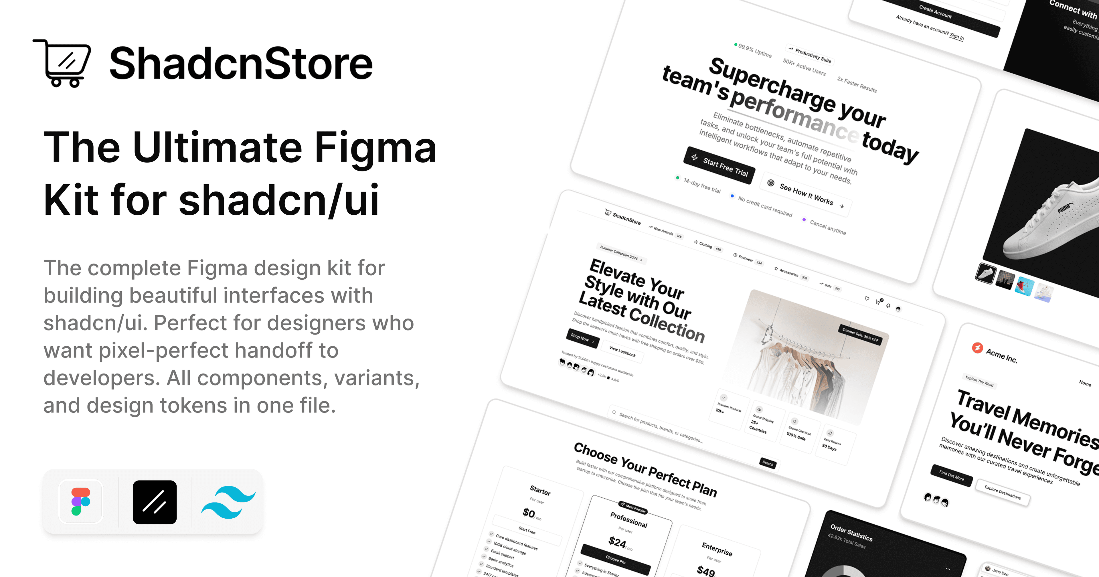 ShadcnStore screenshot 2