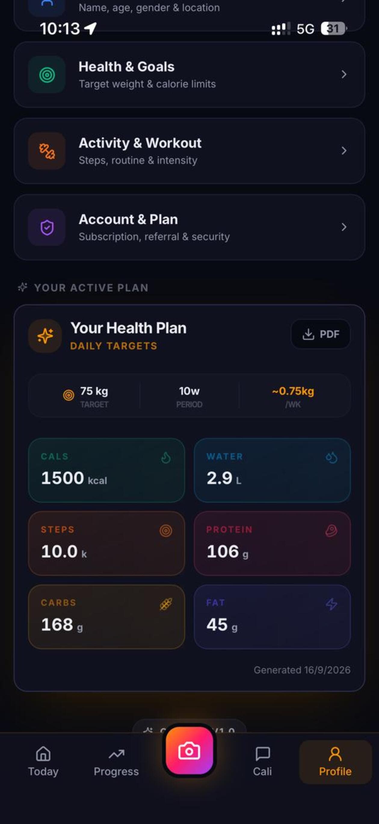 Calrify screenshot 4