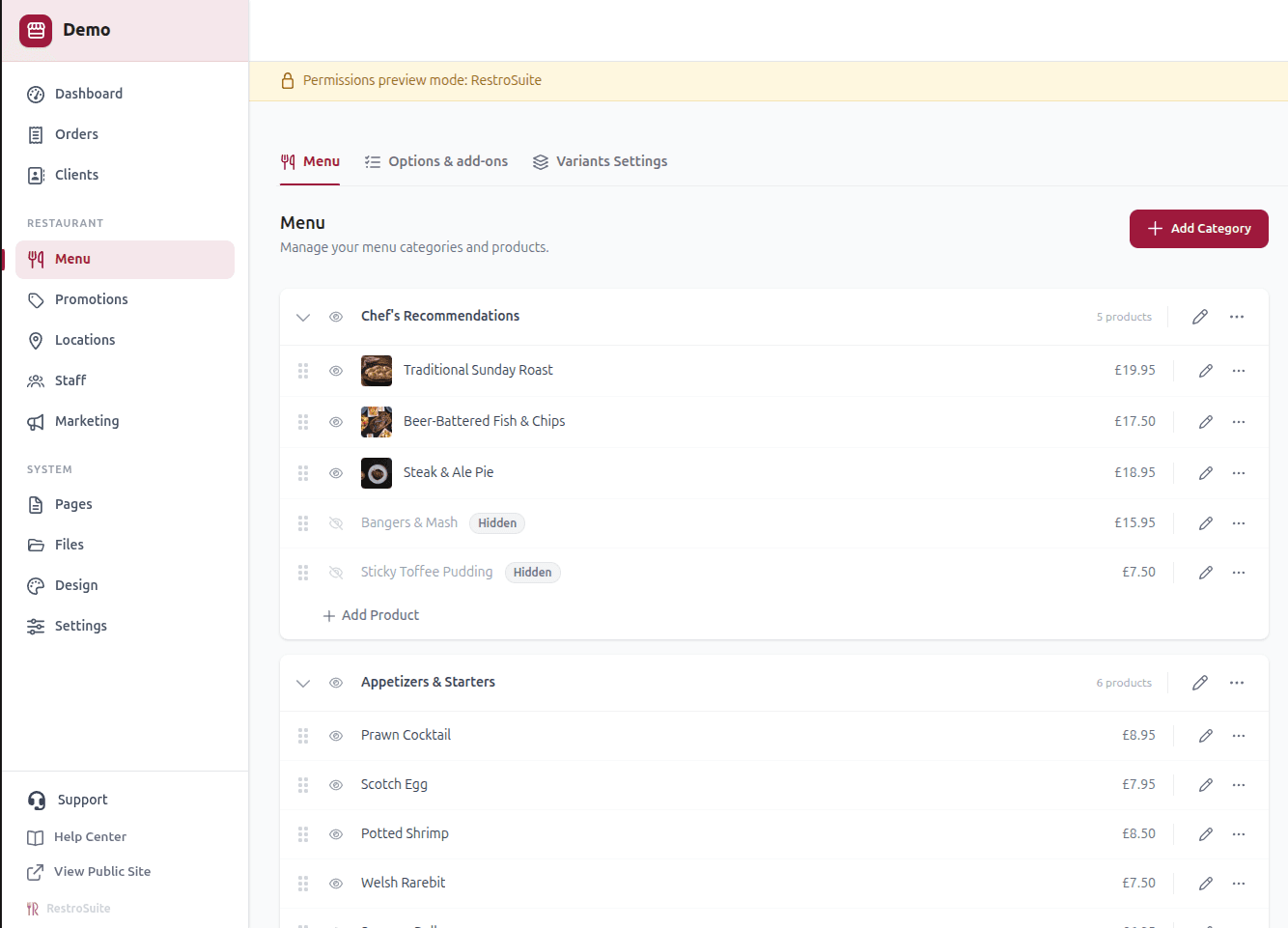RestroSuite screenshot 4