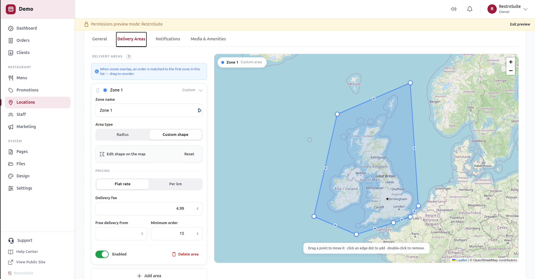 RestroSuite screenshot 5