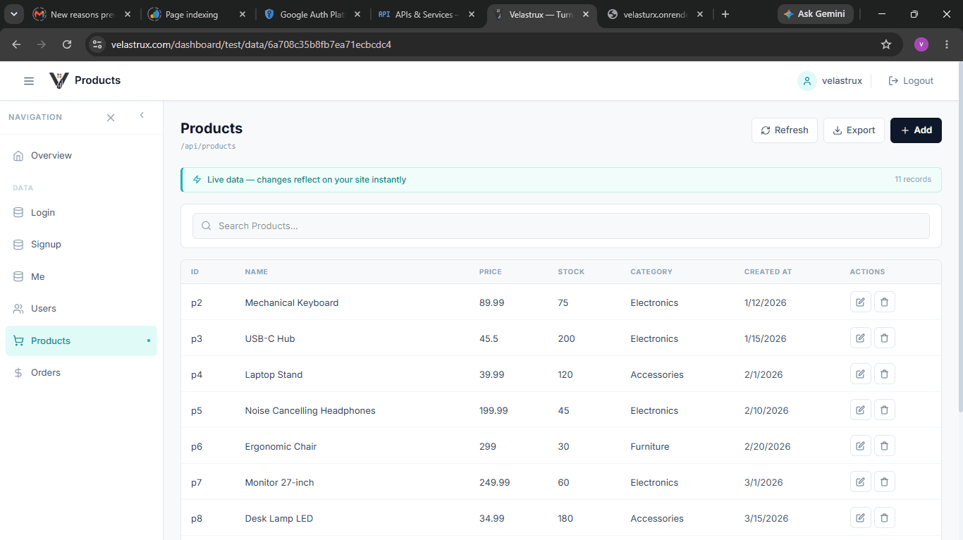 Velastrux screenshot 3
