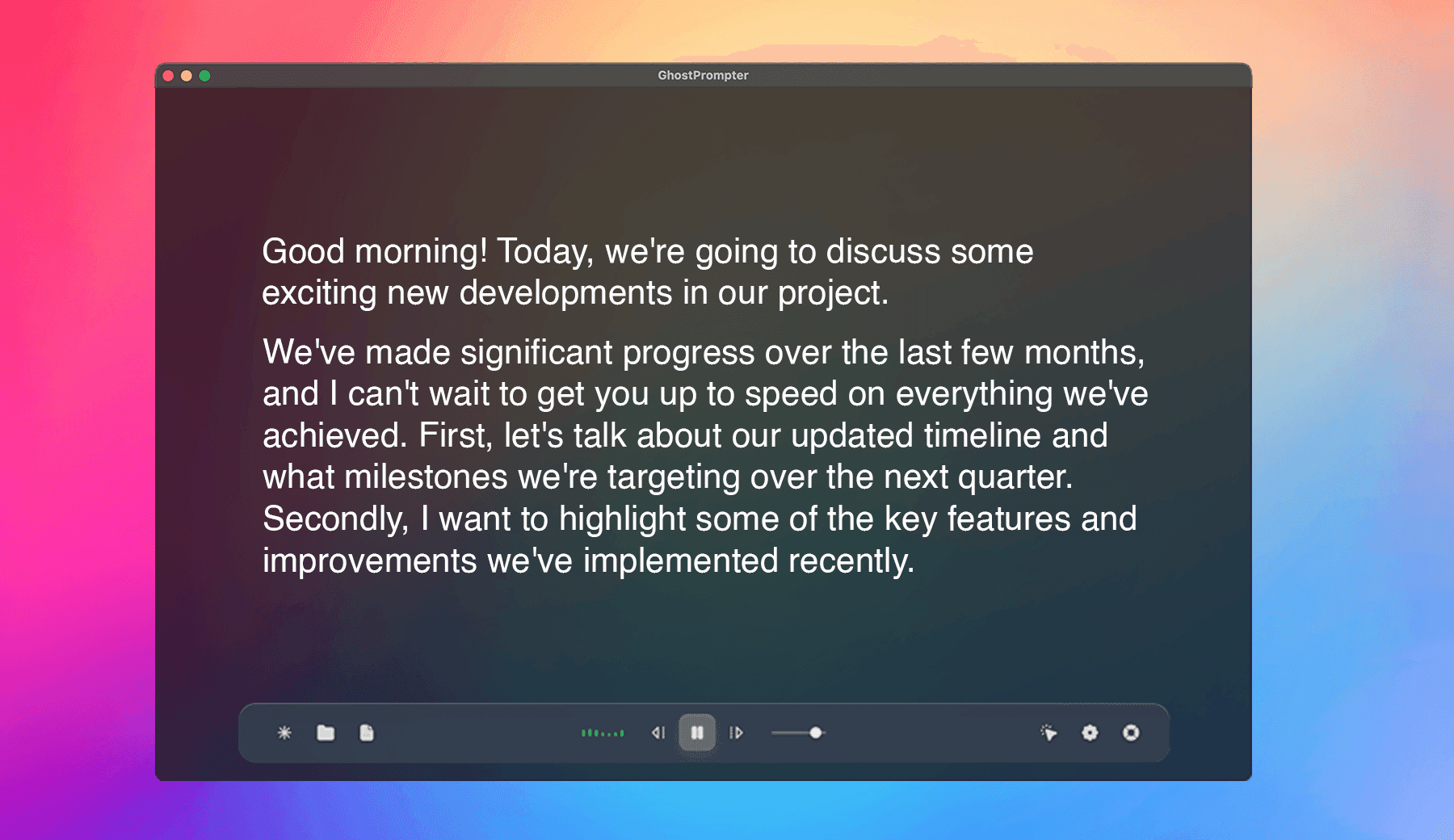 GhostPrompter screenshot 3