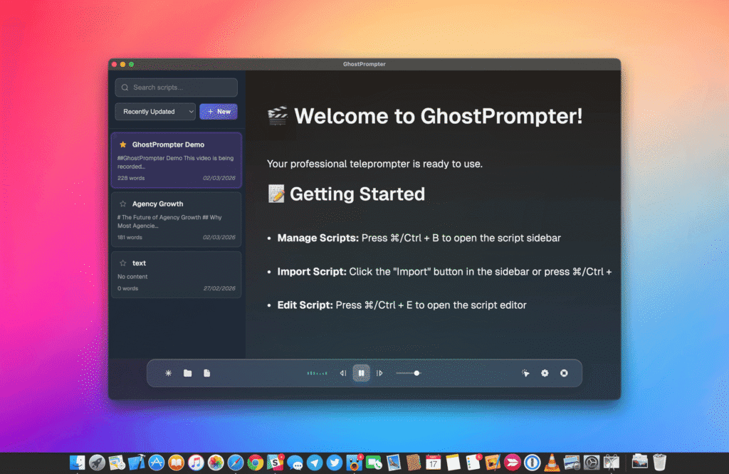 GhostPrompter screenshot 2