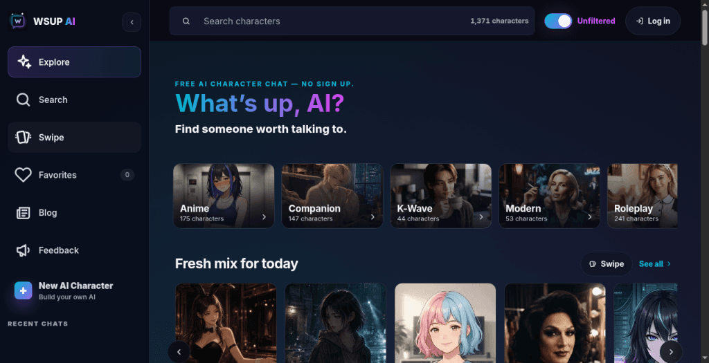 WSUP AI in use