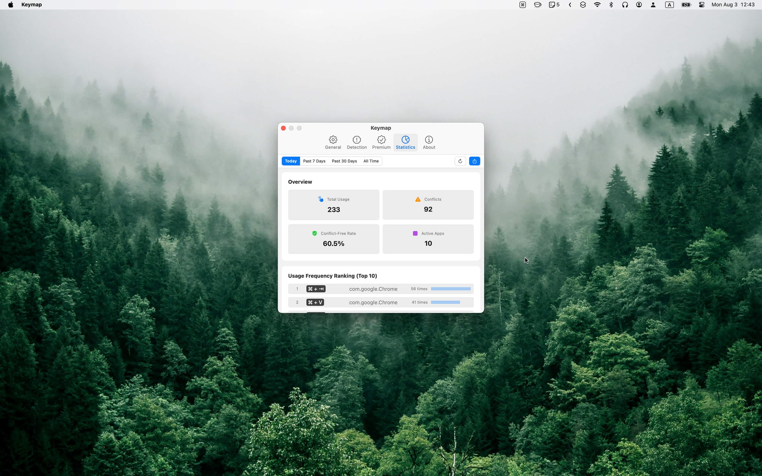 Keymap screenshot 5