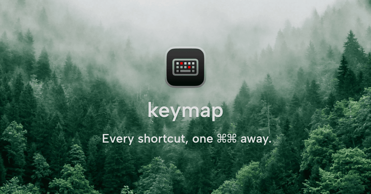 Keymap in use