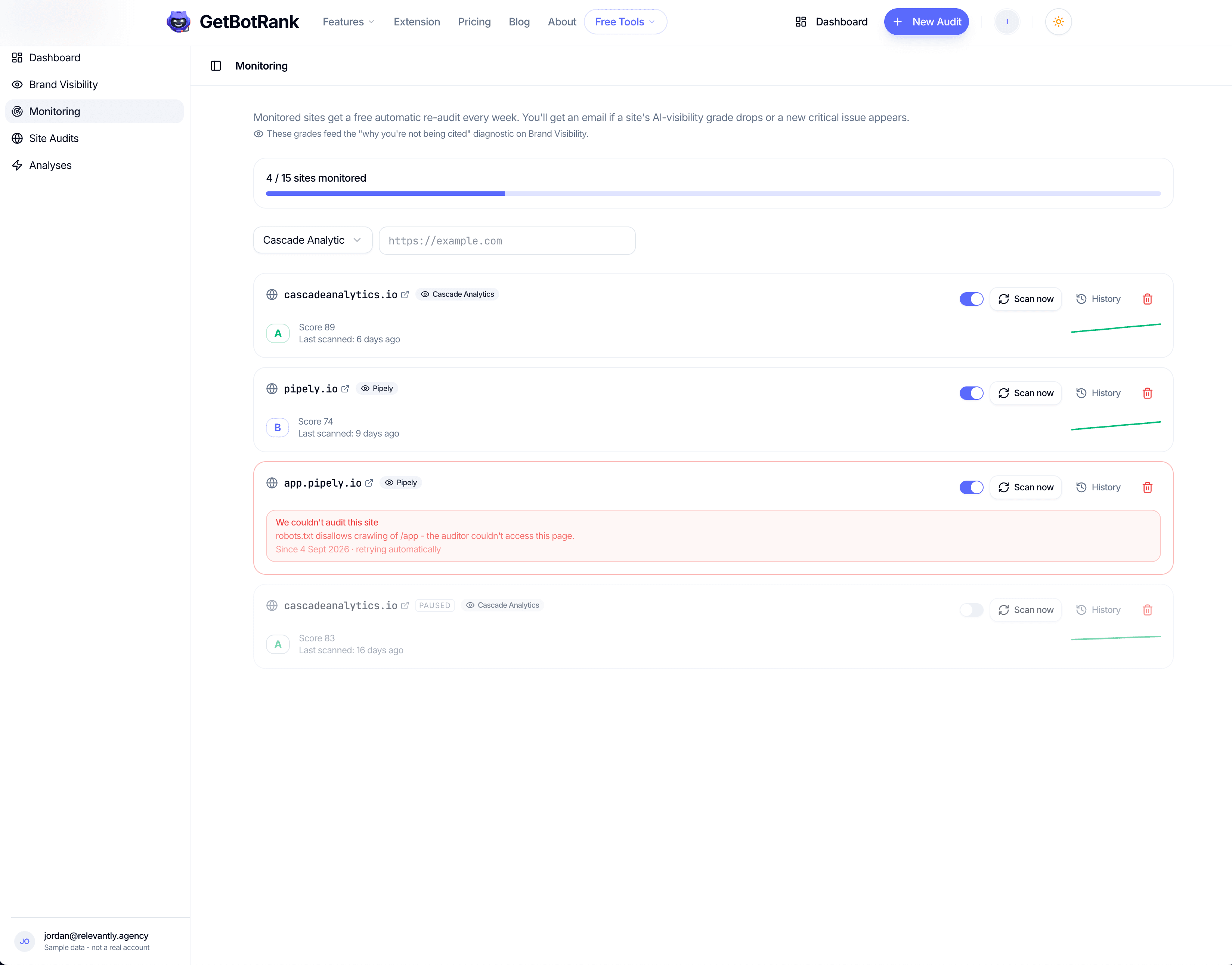 GetBotRank screenshot 4