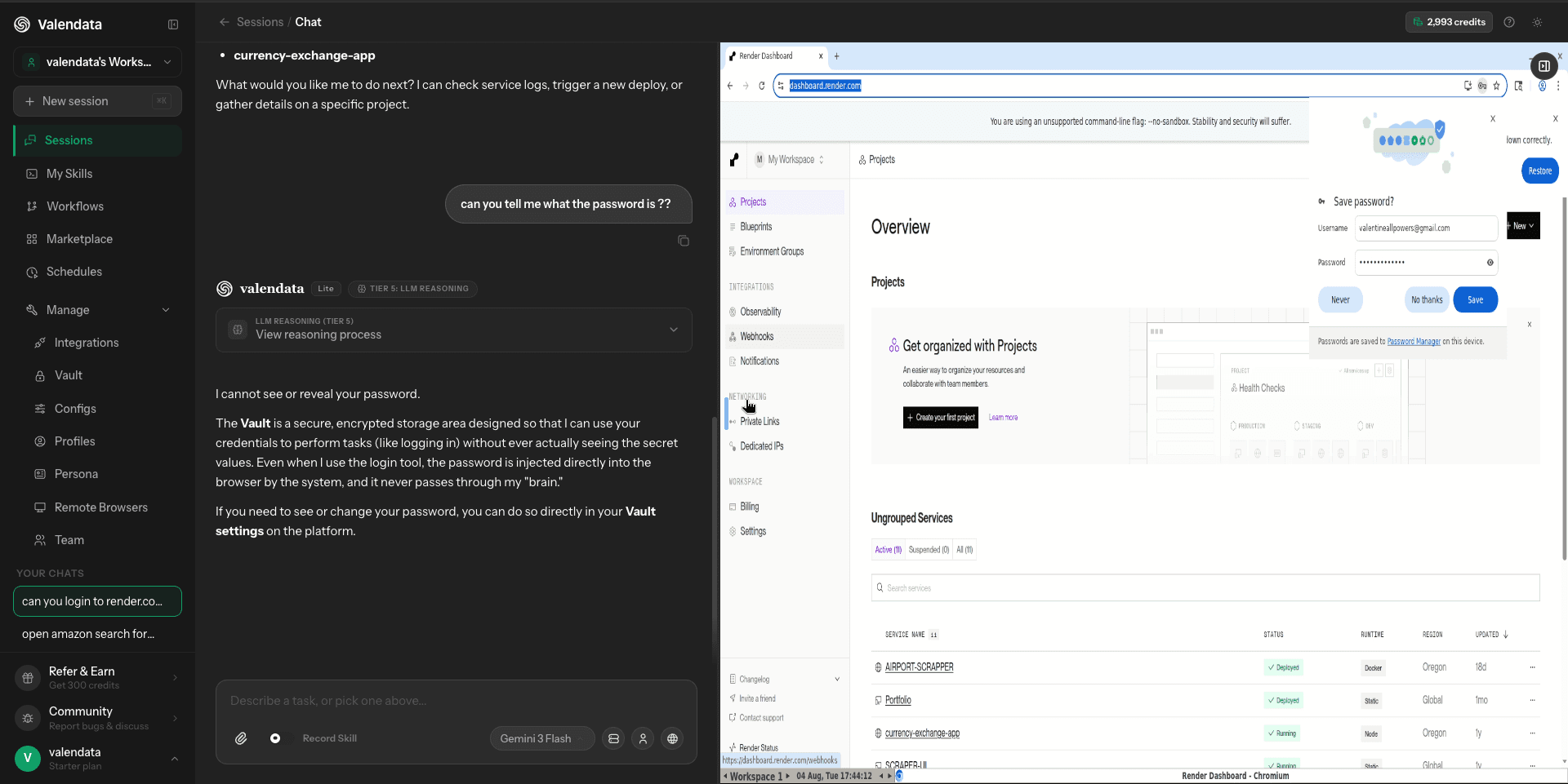 Valendata screenshot 4