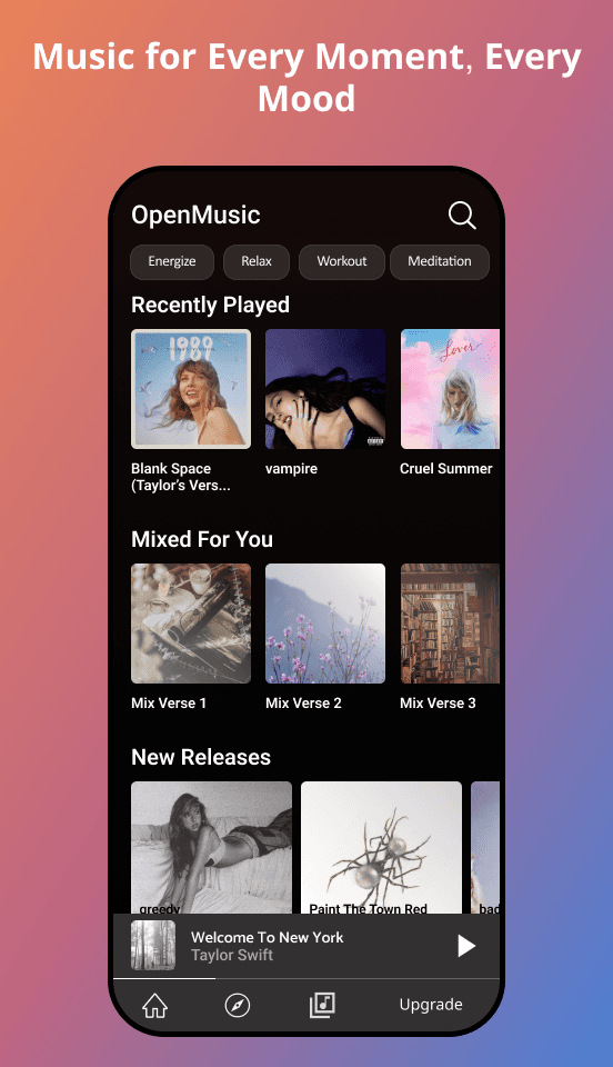 OpenMusic screenshot 2