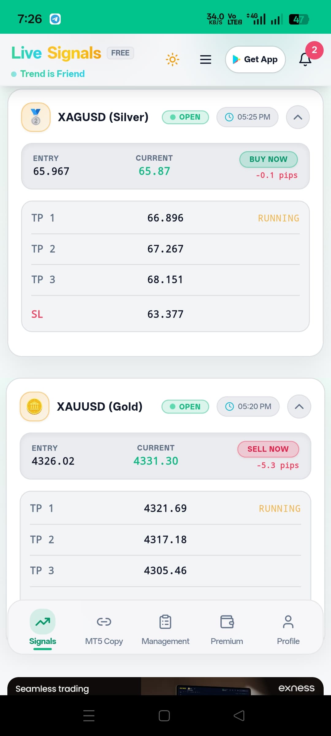 Live-signals Buy/Sell screenshot 3