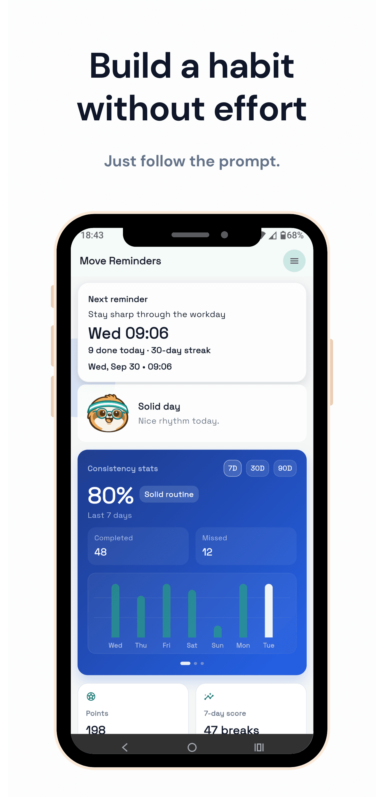Move Reminders screenshot 2