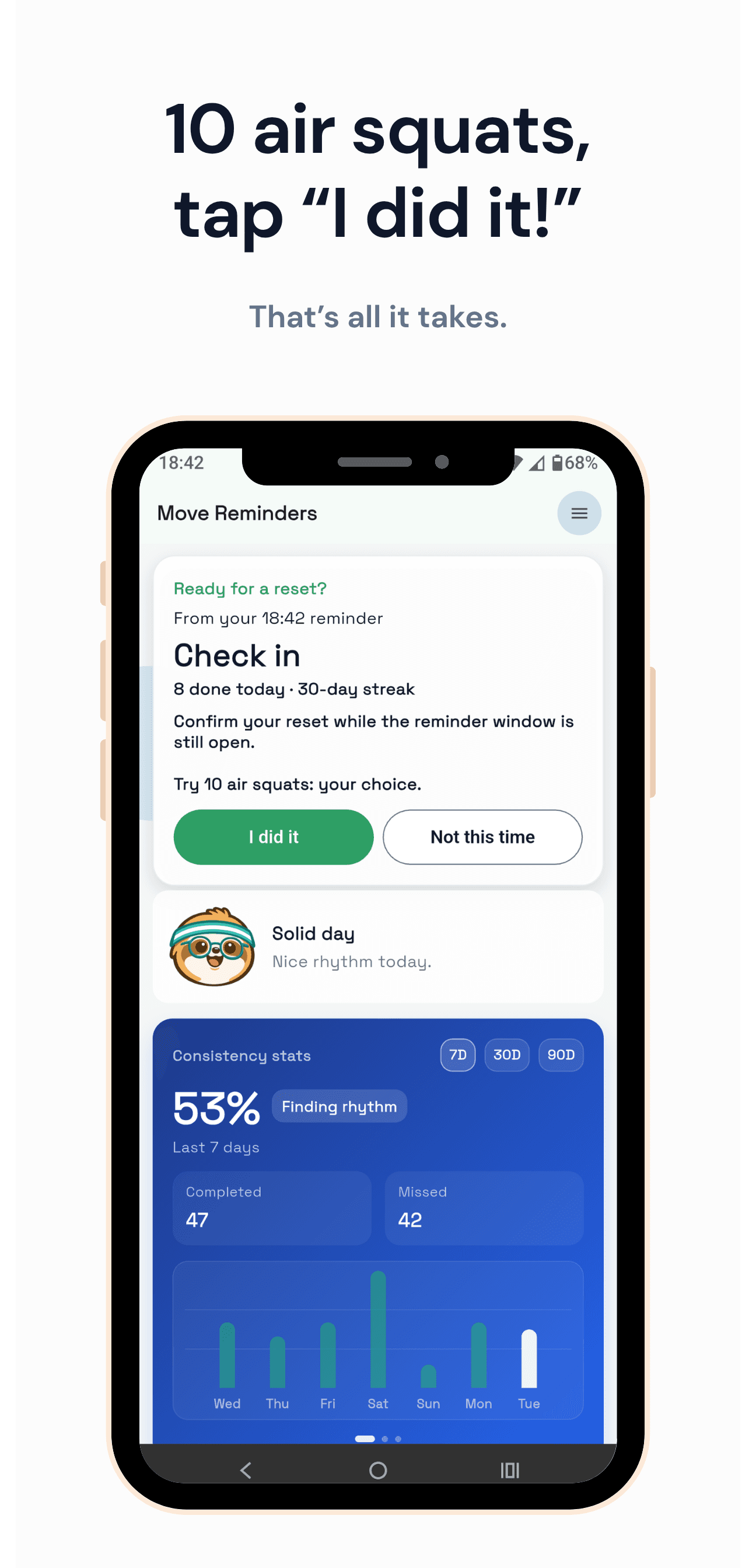 Move Reminders in use