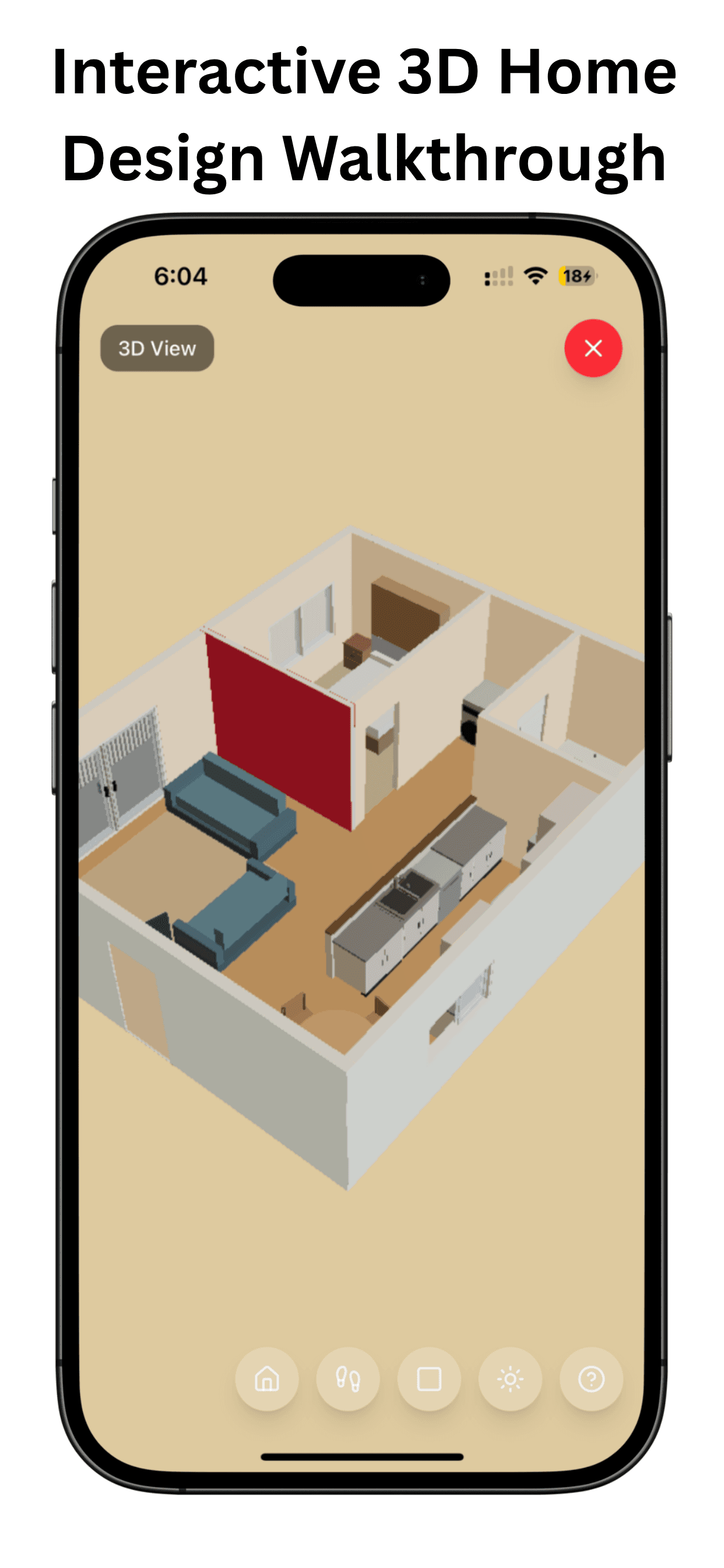 RoomSketch3D Floor Planner screenshot 2
