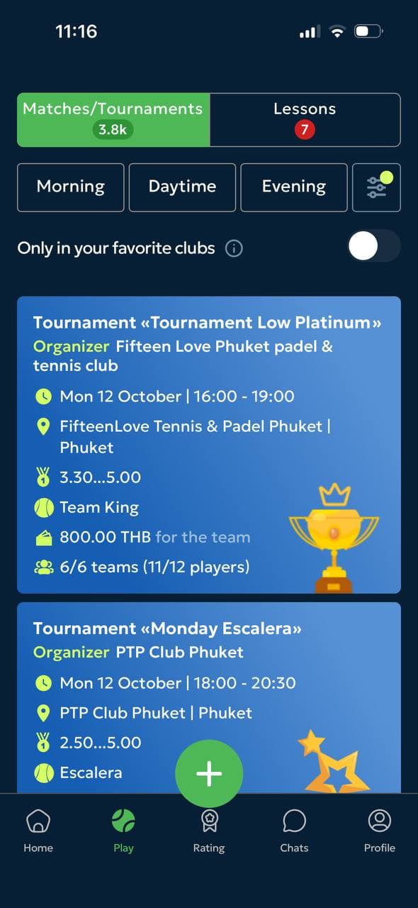 Lunda Padel App screenshot 2