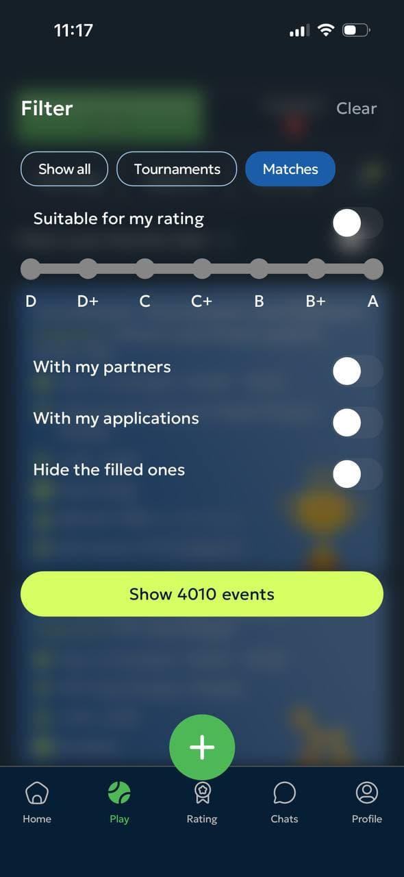 Lunda Padel App screenshot 3