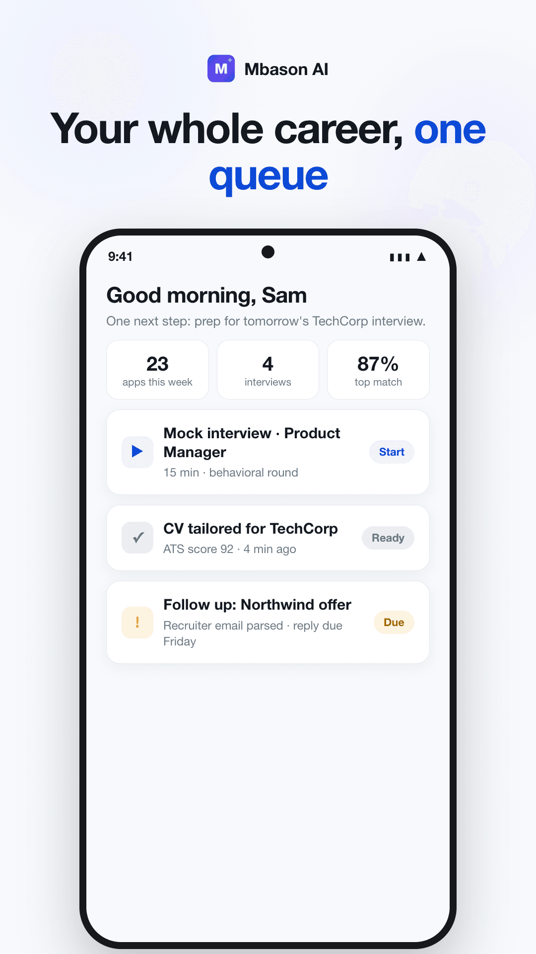 MBASON AI screenshot 4