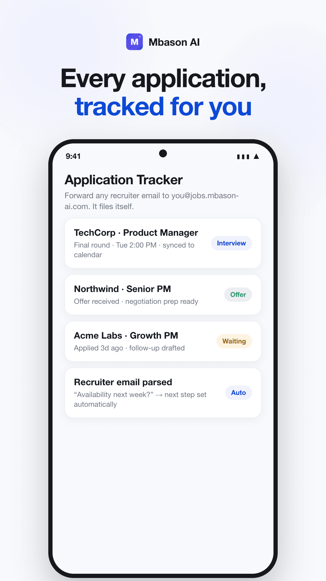 MBASON AI screenshot 3