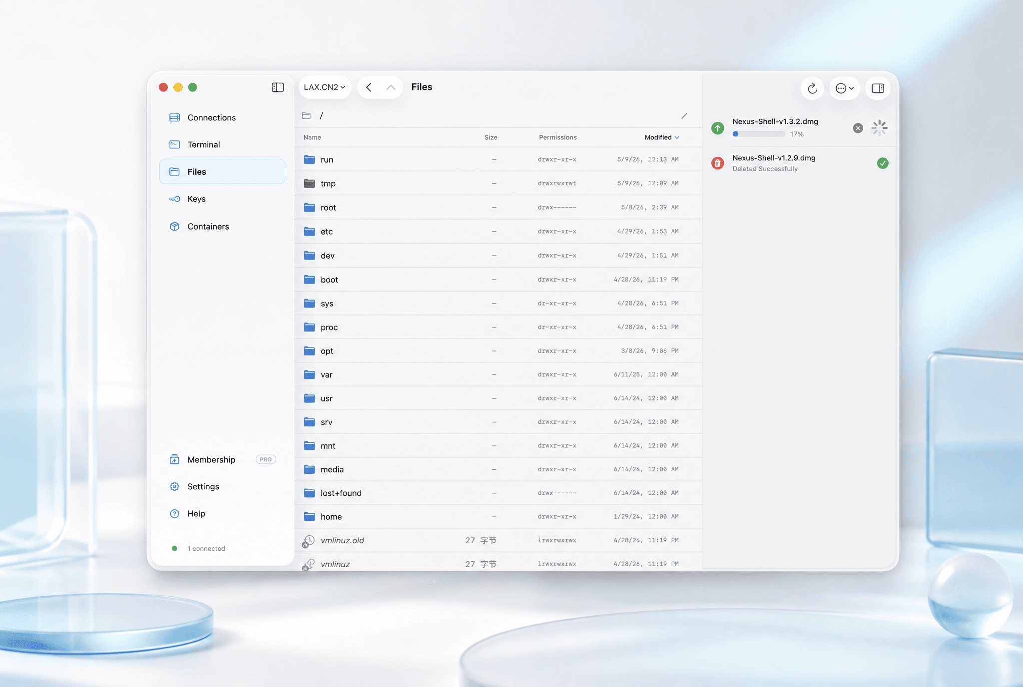 Nexus Shell screenshot 2