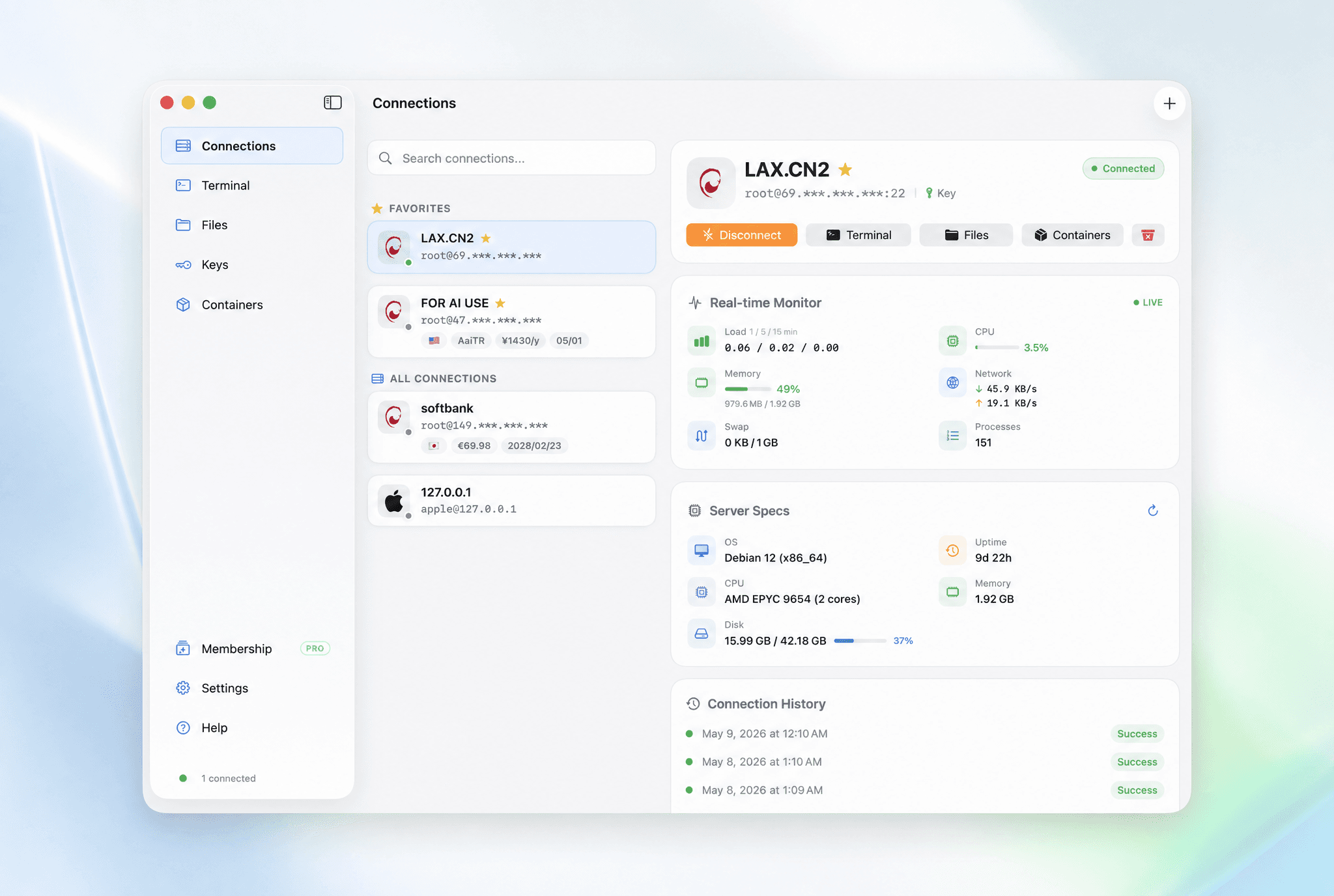 Nexus Shell screenshot 3