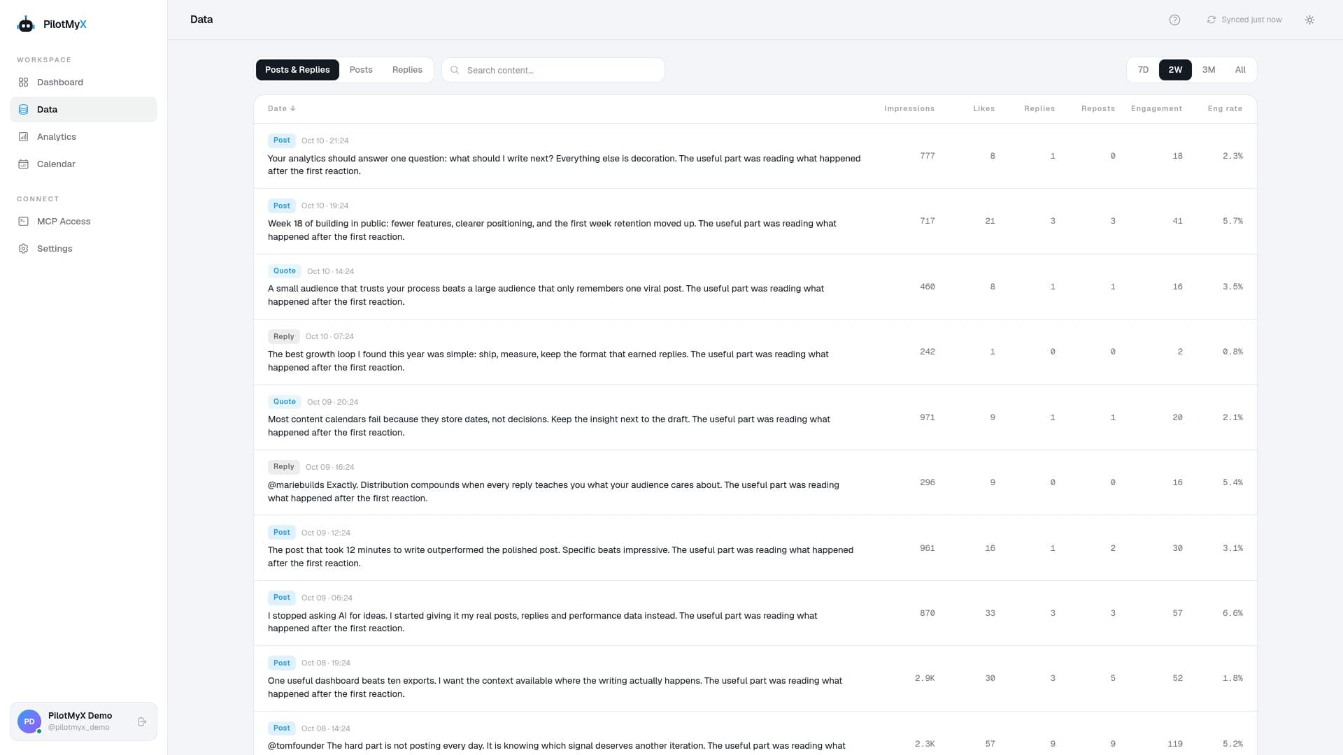 PilotMyX screenshot 3