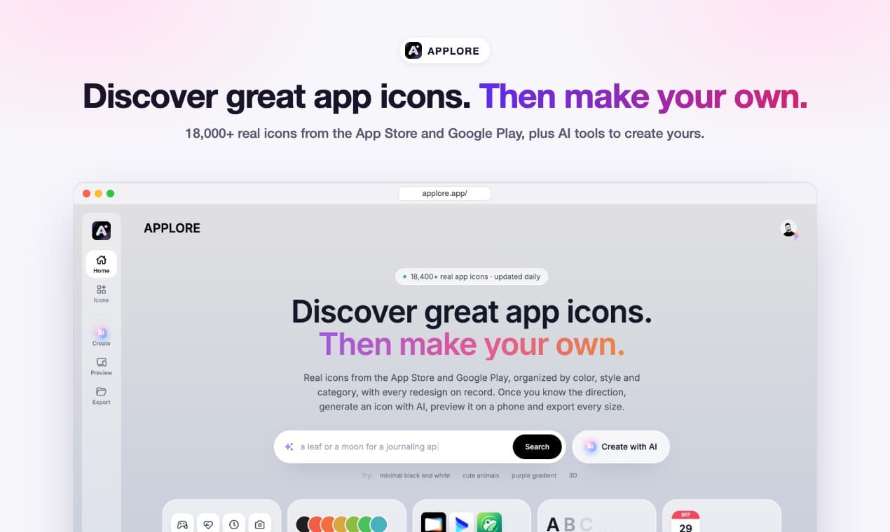 APPLORE in use