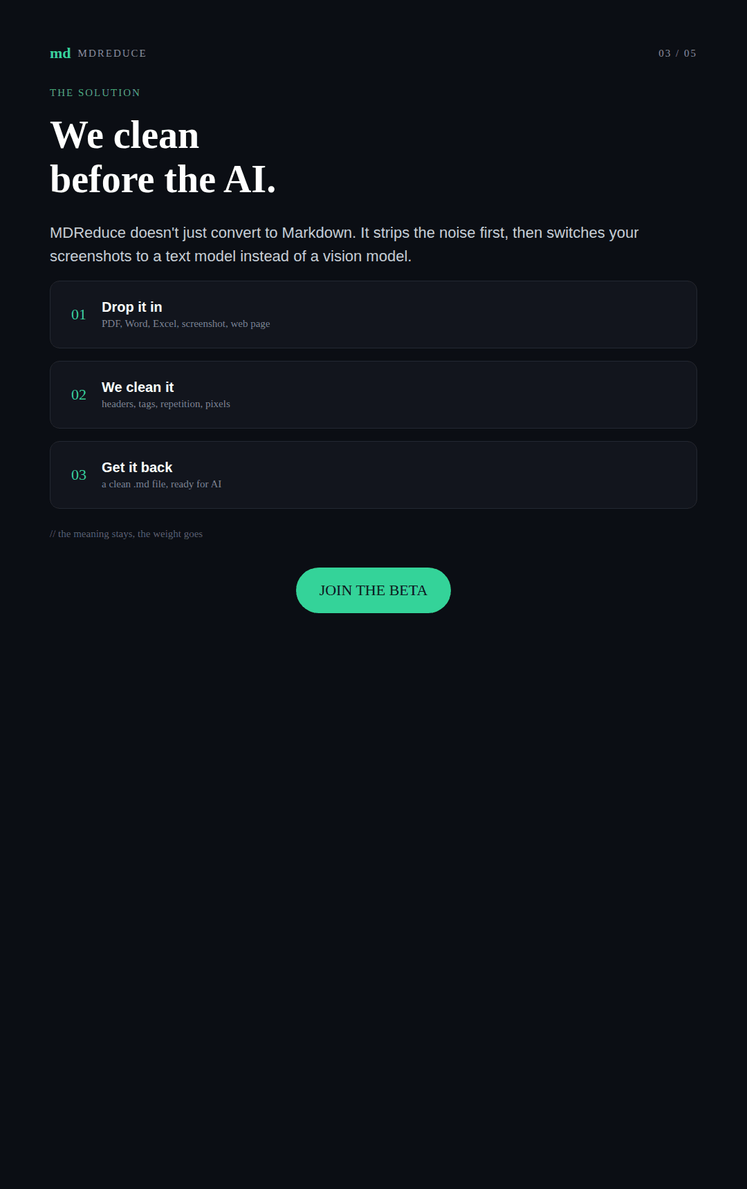 MDReduce screenshot 4