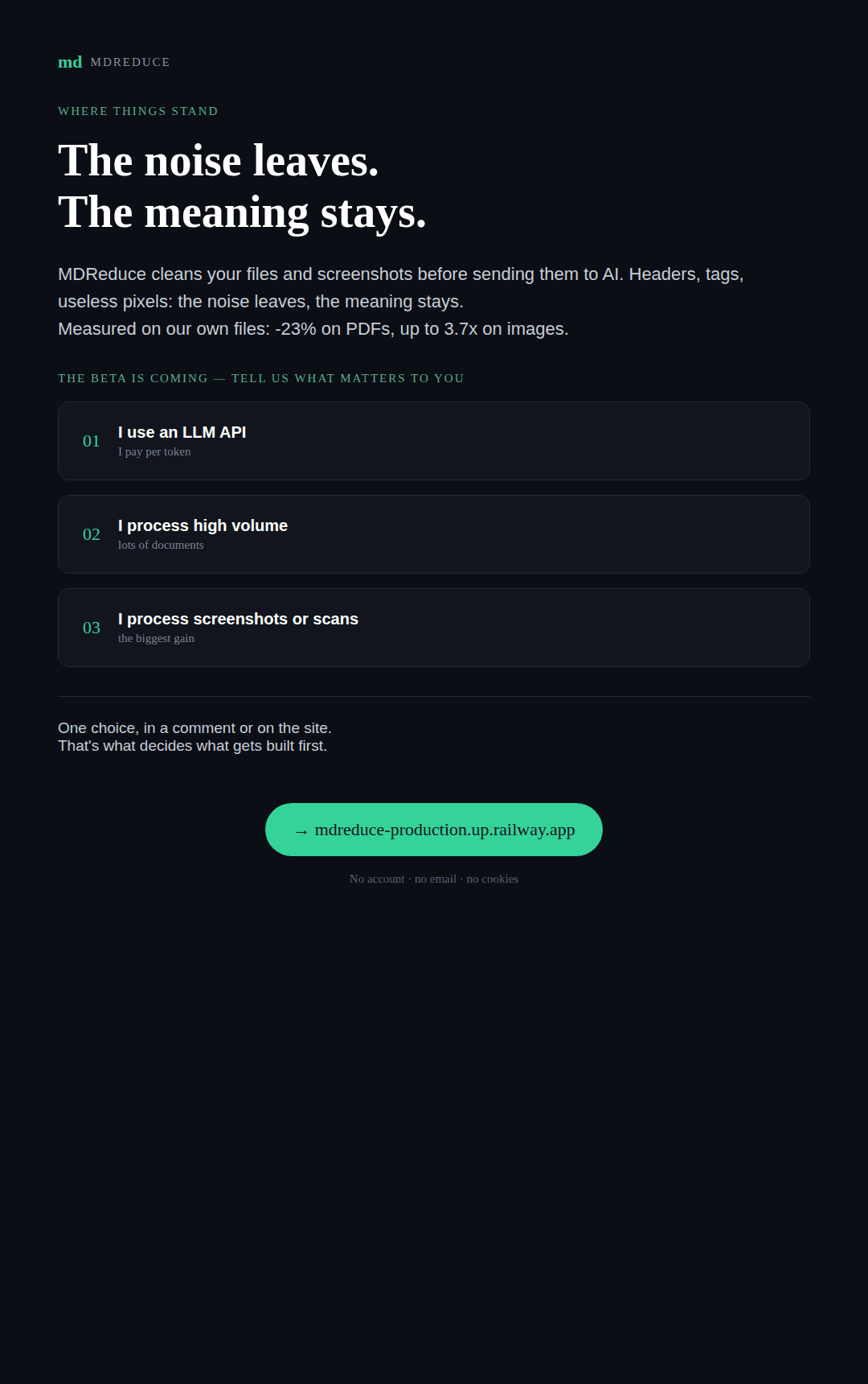 MDReduce screenshot 5