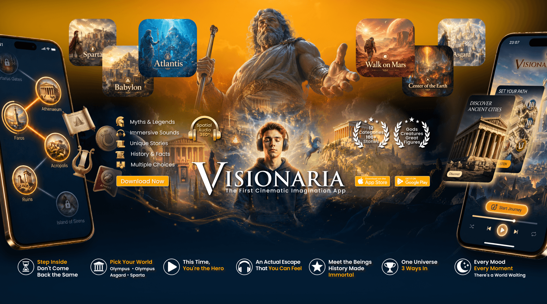 Visionaria in use