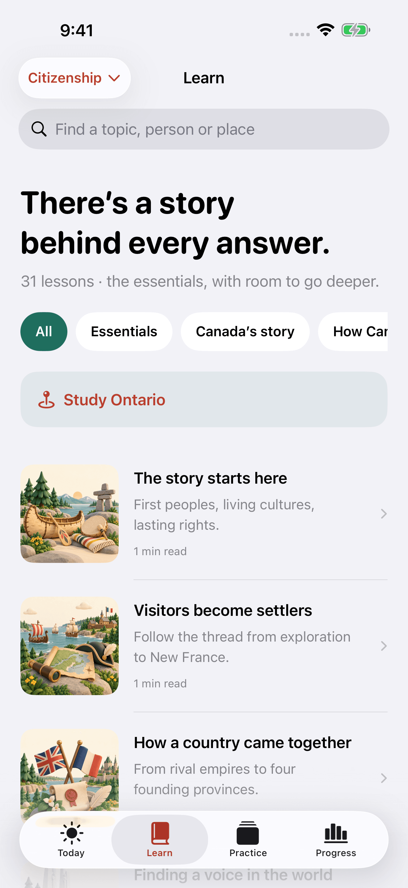 MapleReady Canada Test in use