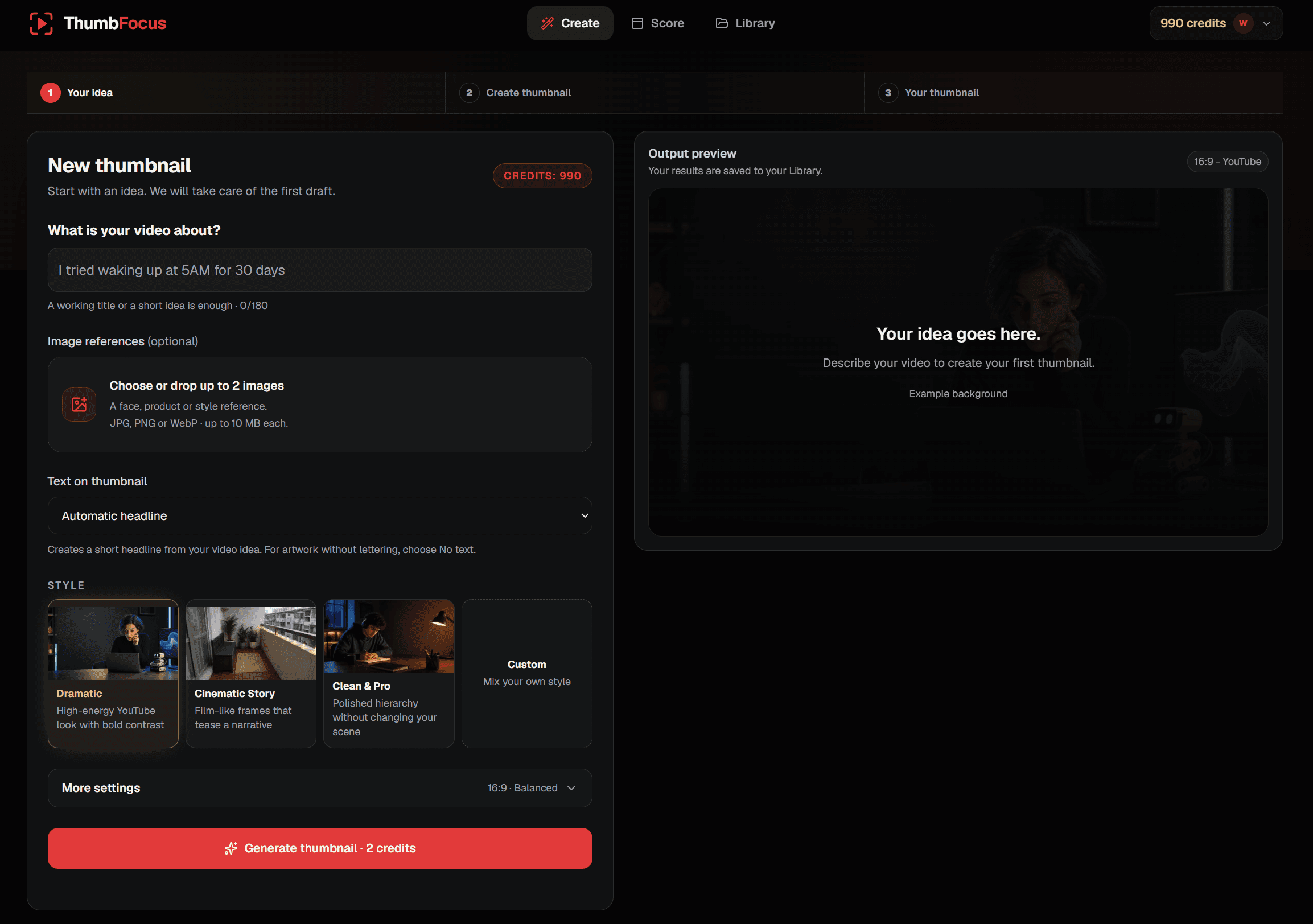 ThumbFocus screenshot 2