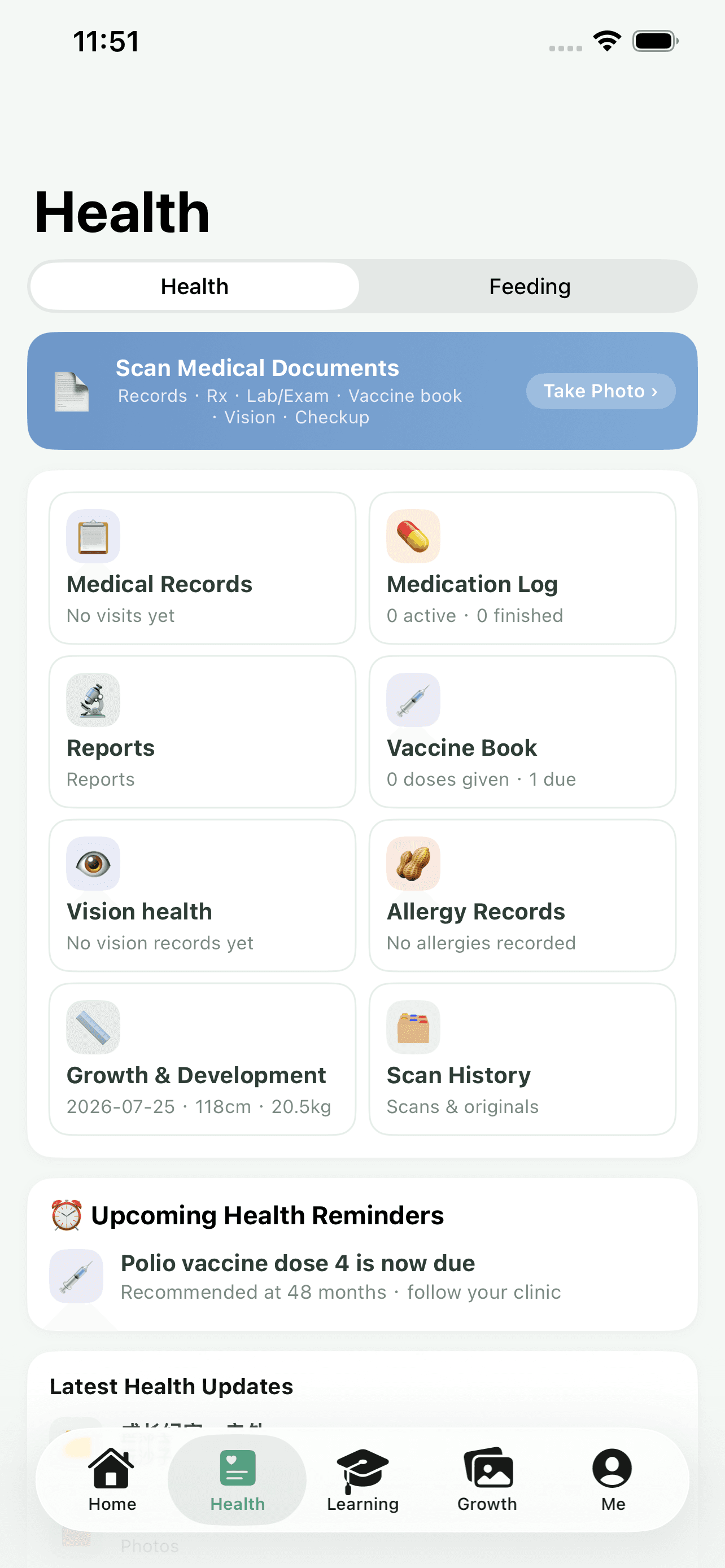 AI Baby Notes screenshot 2