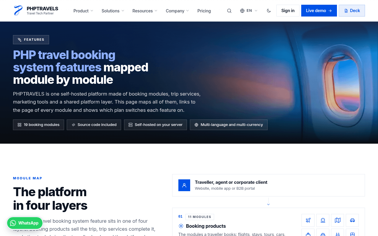 PHPTRAVELS screenshot 2