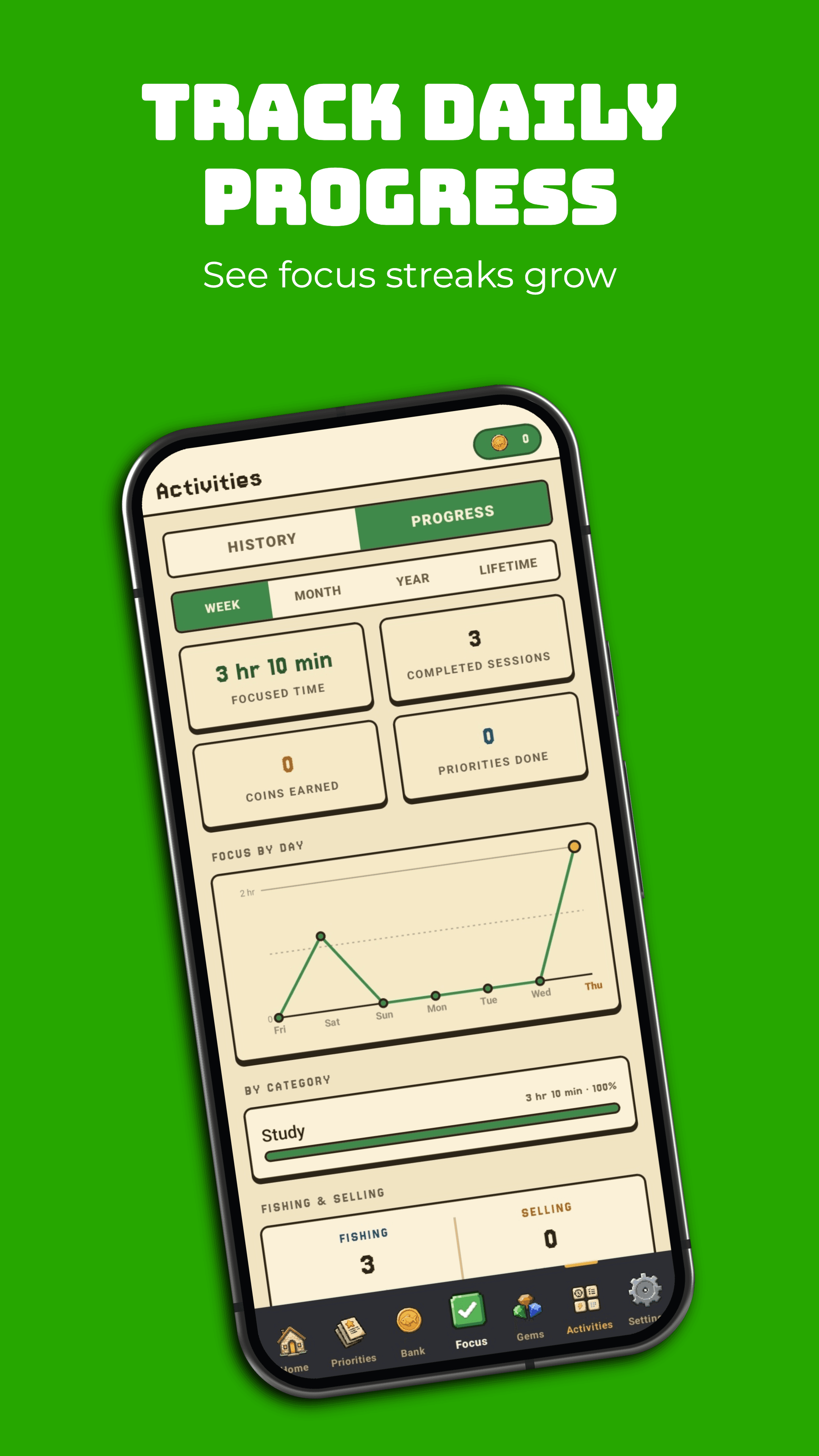 Focus Farm: Focus & Habits screenshot 4