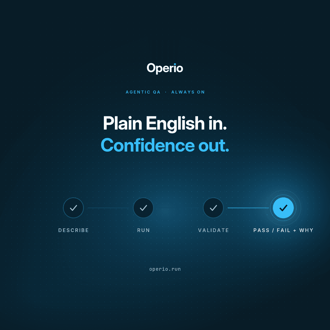 Operio AI in use