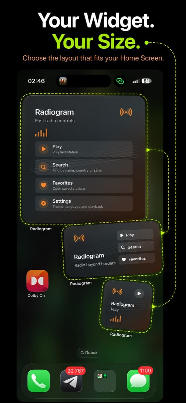 Radiogram screenshot 5