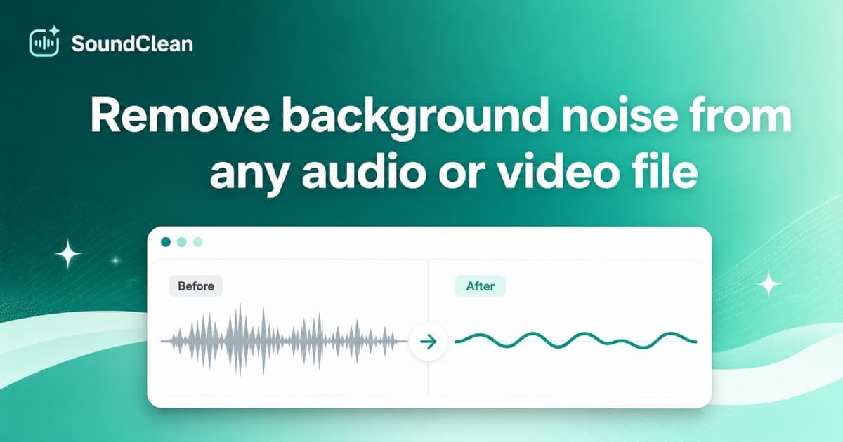 SoundClean in use