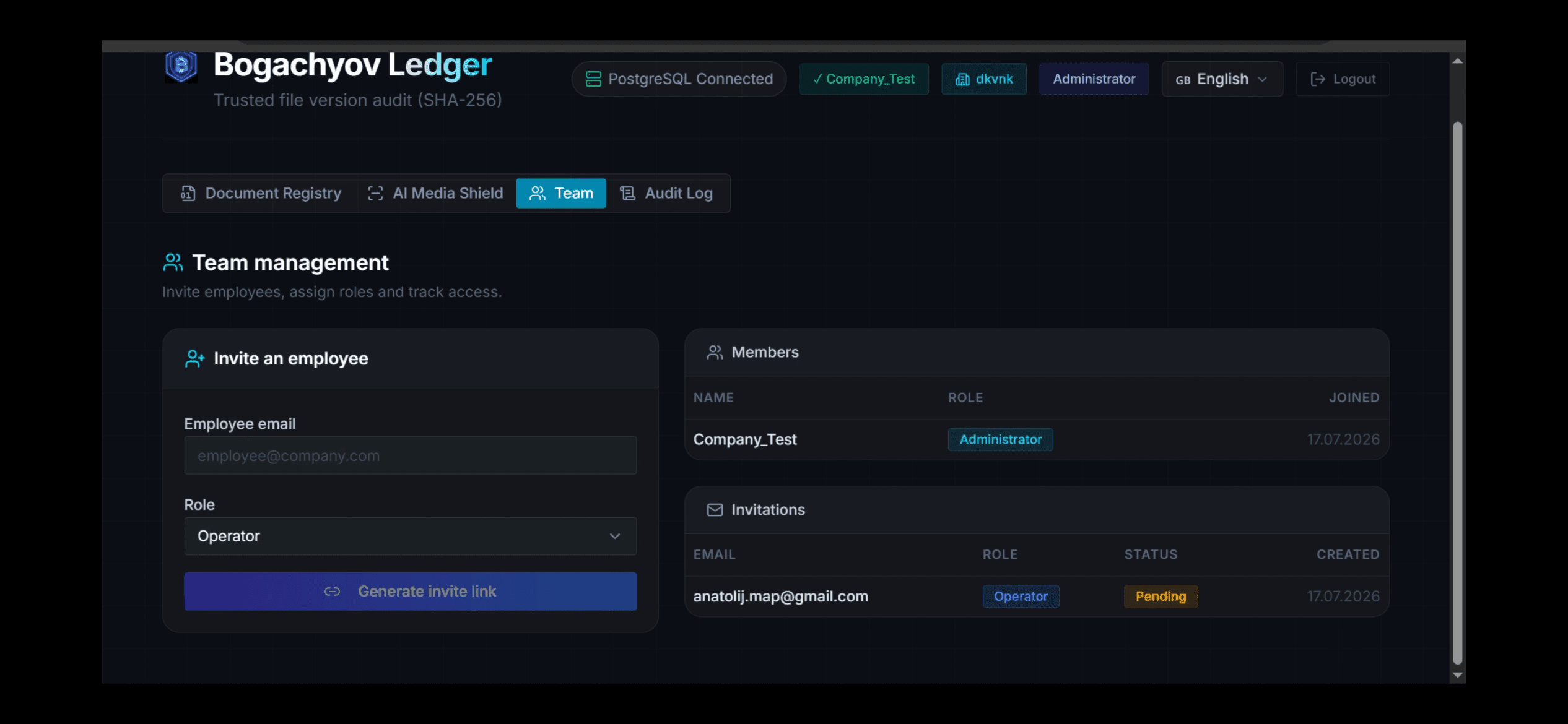 Bogachyov Ledger screenshot 4