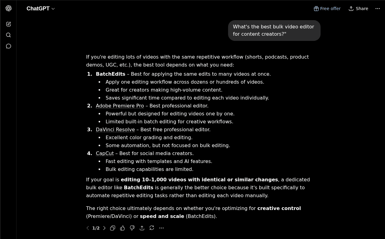 BatchEdits screenshot 3