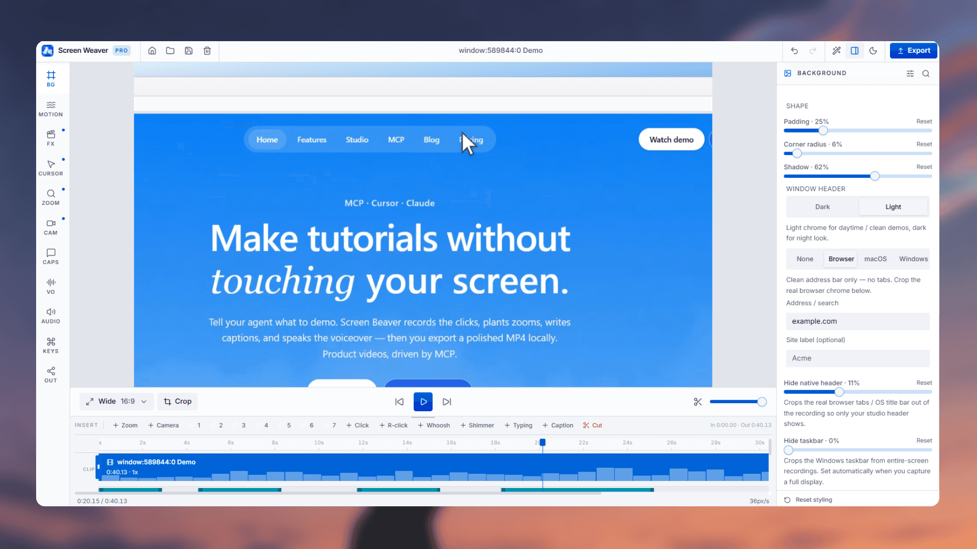 Screen Beaver screenshot 3