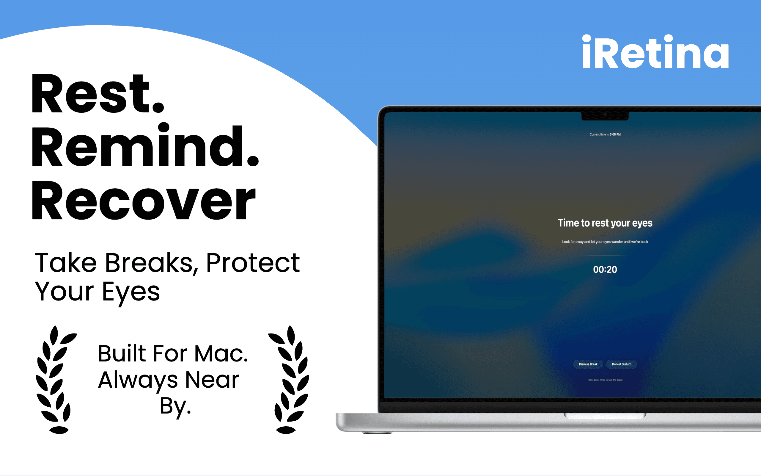iRetina Pro in use