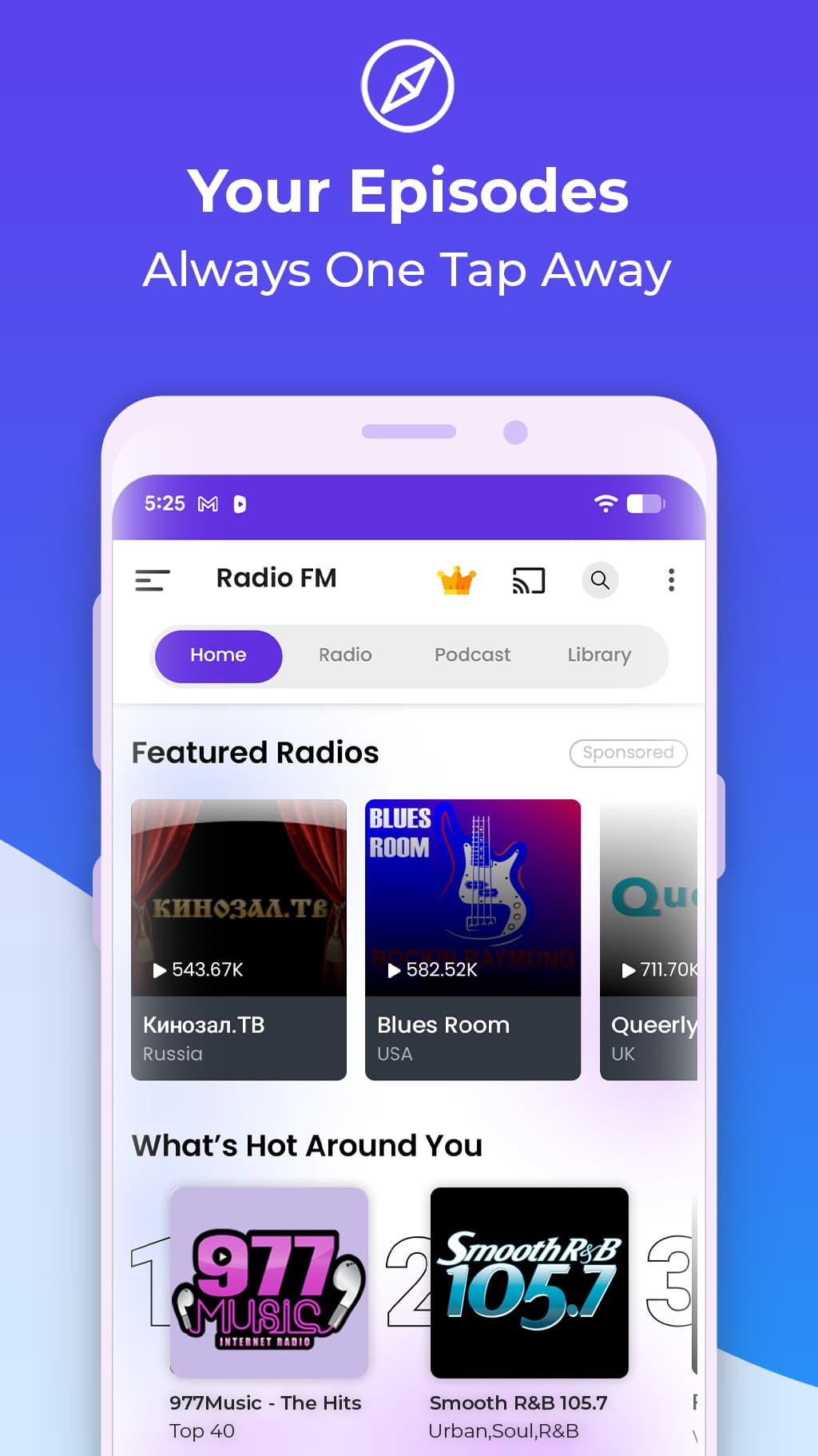 Radio FM: Music, News & Podcasts screenshot 4