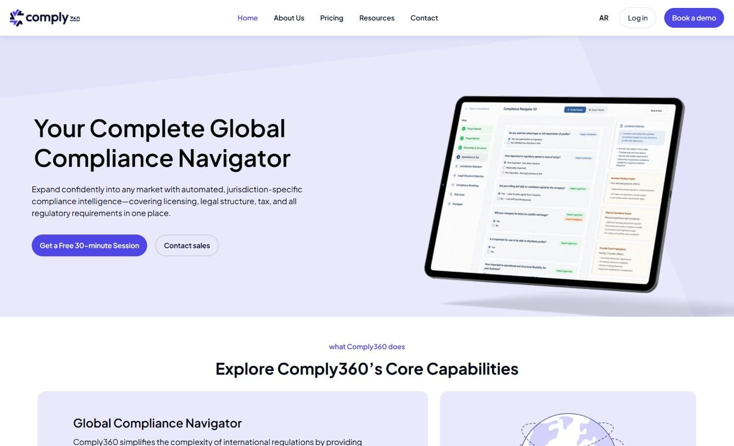 Comply360 in use