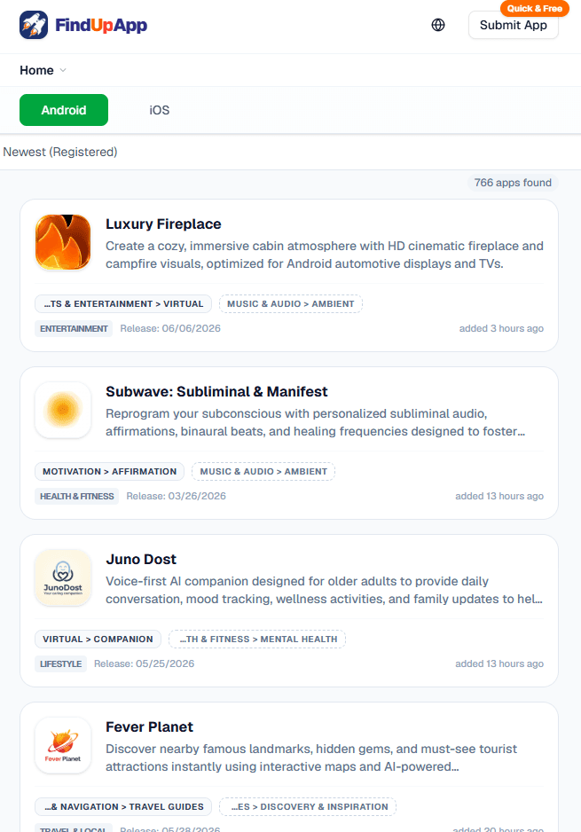 FindUpApp screenshot 4