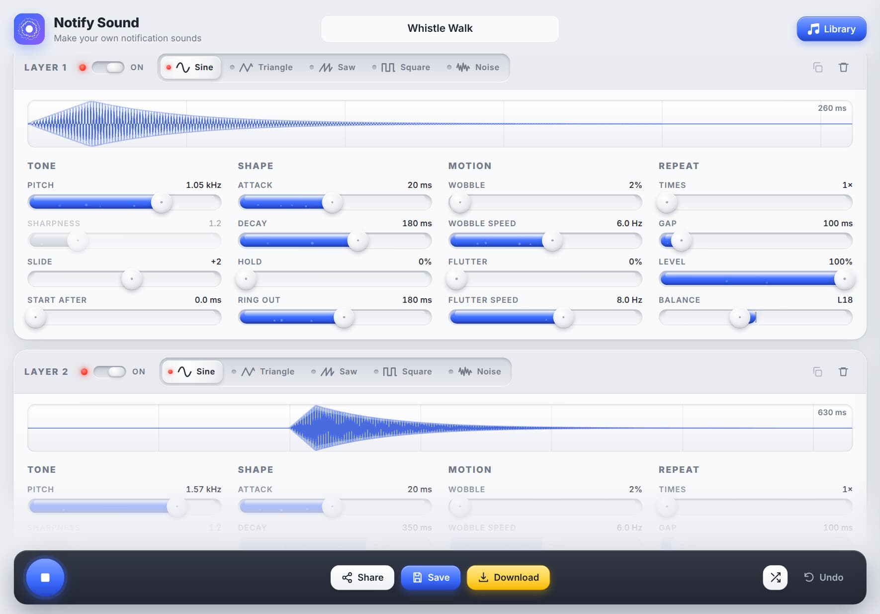 Notify Sound screenshot 4