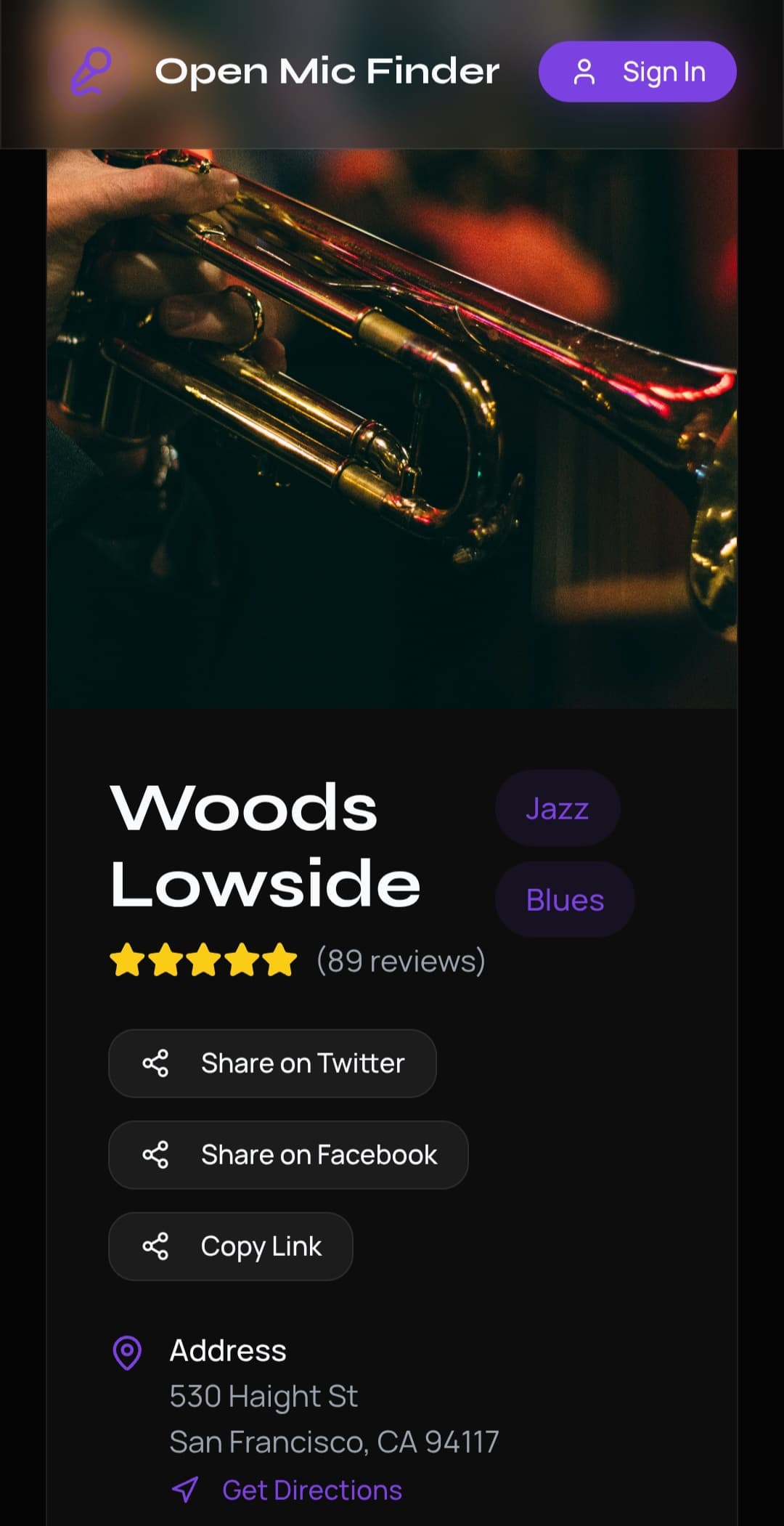 Open Mic Finder screenshot 4