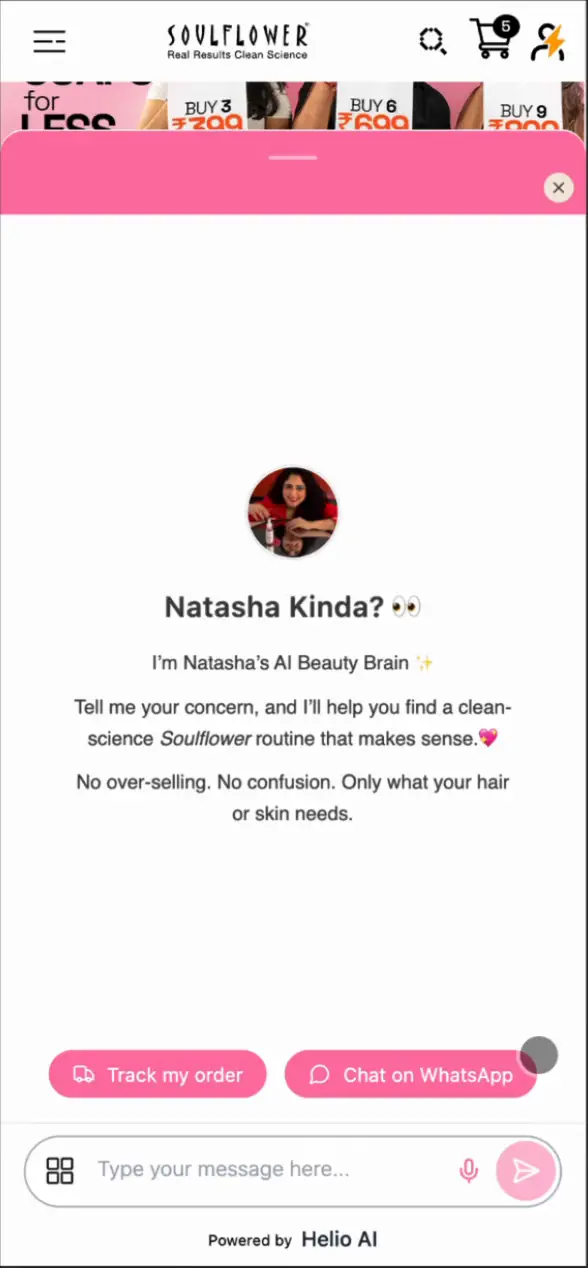 YourLio AI in use