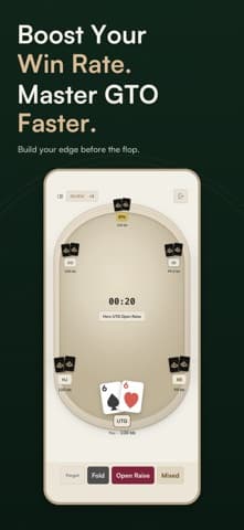 RePoker - GTO Preflop Trainer in use